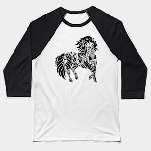 Mandala horse Baseball T-Shirt